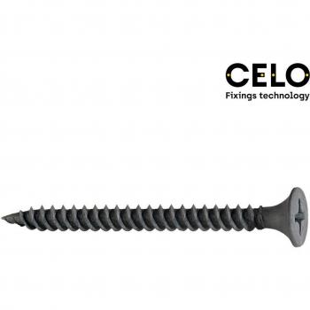 Drywall Anchor Screws – Celo 3.9 x 65mm Phosphated Steel (Box of 500)