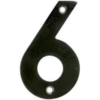 Número 6 De Acero Inoxidable 100 MM