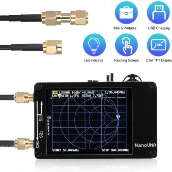Digital Touch Screen Vector Network Analyzer 50KHz-900MHz