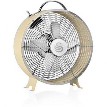 Swan Retro 8 Inch Clock Fan