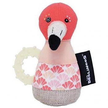 Maraca Teether Flamingo