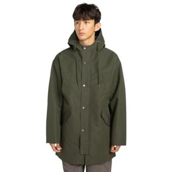 Parka Fishtail en Matière Recyclée Kaki Taille L