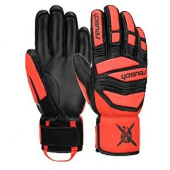 Reusch Worldcup Warrior DH Black/Fluo Red Gloves