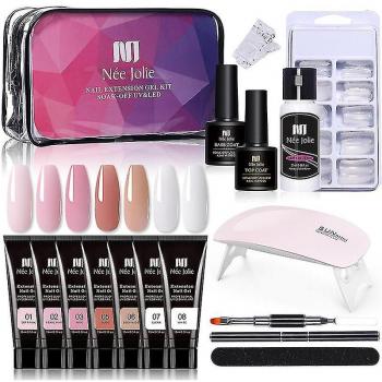 Kit de Arte en Uñas Caraele Poly Gel