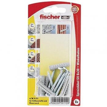 Tassello Fischer 6 mm 30 mm