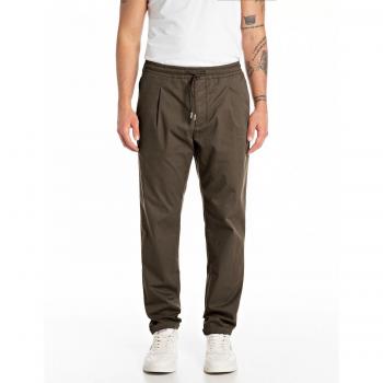 Replay Schlupfhose für Herren, Regular Fit, grün