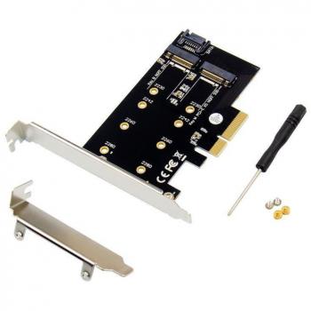 MICROCONNECT CARTE NVMe POUR DISQUE SSD M.2 B&M KEY PCIe x4