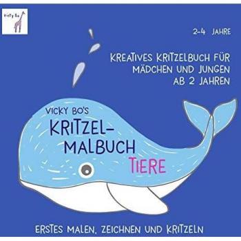 Kritzel-Malbuch ab 2 Jahre