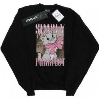 Disney Women's Aristocats Marie Simply Purrfect Sweatshirt L