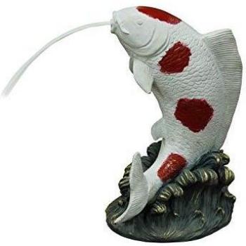 Koi Carp Garden Spitter Water Feature