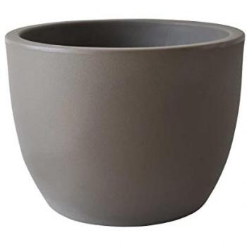 Vaso Ares in plastica per fiori 50 cm cappuccino