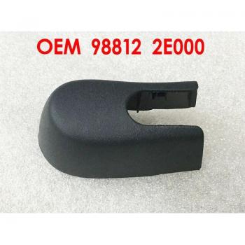 Cubierta negra de brazo de limpiaparabrisas trasero para HYUNDAI Tucson 2005, RR, 988122E000