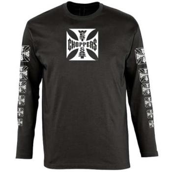 Langarmshirt West Coast Choppers OG LBC Schwarz L