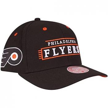 Mitchell & Ness Fly‑Cap Philadelphia Flyers – Lofi-Pro Snapback (schwarz, für alle Größen)