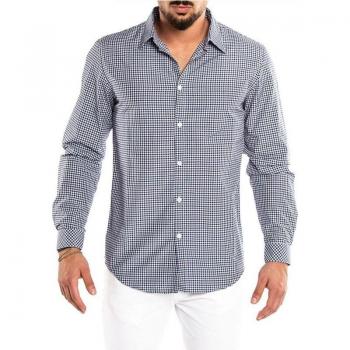 Autumn Men's Plaid Pattern Shirt