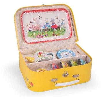 Valise de Jeu Thé en Métal Moulin Roty