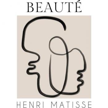 BEAUTÉ: a stackable decorative table book inspired by Henri Matisse (Henri Matisse: a collection of stackable table books for interior design)