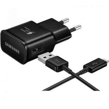 Samsung 15W USB-C Reise-Ladegerät mit Datenkabel Schwarz