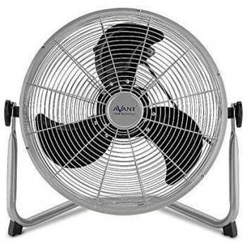 Ventilateur de Sol Avant 90W Argent