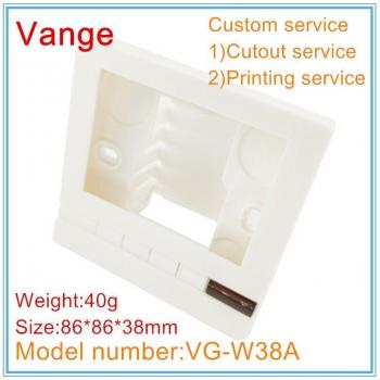 Caja de Montaje en Pared ABS 86x86x26 mm – Unidad Individual