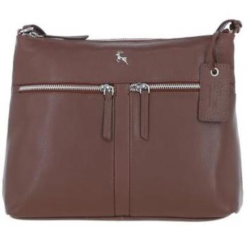 Light Brown Ashwood Mourne Sleek Shoulder Bag