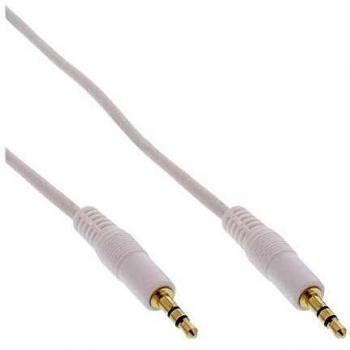 InLine 99942w Audio Cable, Jack Maschio a Maschio, Stereo, Lunghezza 2 metri, Nero