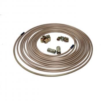 5ft Copper Nickel Brake Line 3/16 with 5x Nuts and 2x Joiners