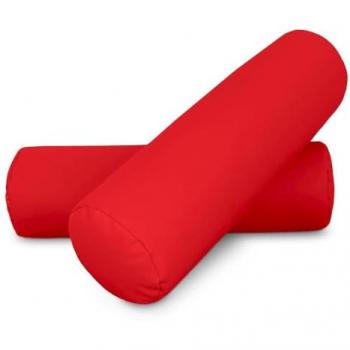 Cojín rodillo 50x15 rojo HAPPERS
