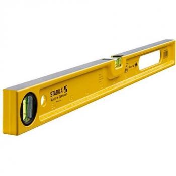 Stabila Type 82 S 60 cm Lightweight Spirit Level with Wear-Resistant Scale and Precision of 0.5 mm/m