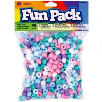 Cousin's Colorful Pastel Pony Bead Assortment