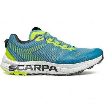 Scarpa Spin Planet Trail – Couleurs Océan Bleu & Lime