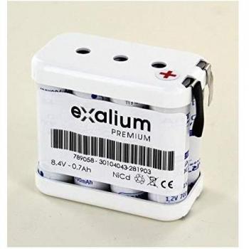 Batterie Saft 8.4V 700mAh AA Flasque