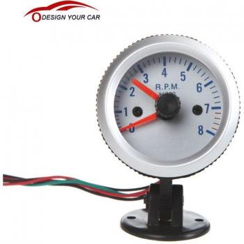 KKmoon 2 Tachometer with Holder Cup for Cars (0~8000RPM)