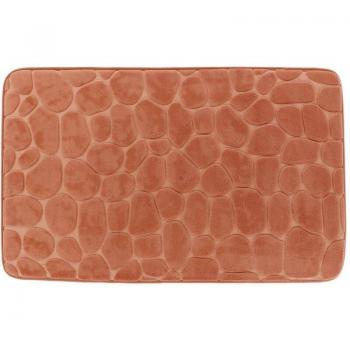 Microfibra Pebble Tappeto 50x80 cm – Rame Elegante