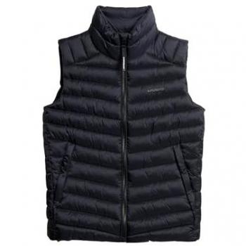 Superdry Herren Steppweste FUJI SPORT PADDED GILET Gr. XL, navy