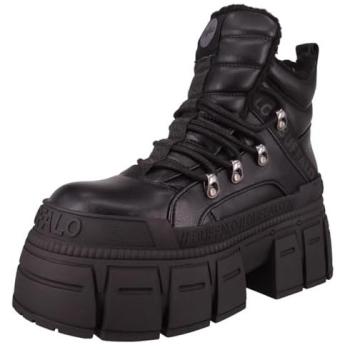 Bottines Femme Buffalo Hike Mid Pad Noir