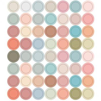 Round Dot Sticker Labels