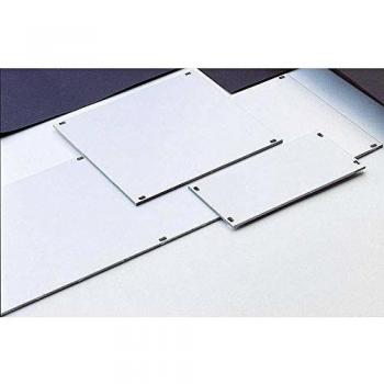 Fischer Elektronik TFP 3HE 16TE ME Piastra frontale Alluminio Argento (opaco anodizzato) 81 mm x 128.4 mm 1 pz