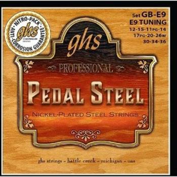 GHS GB-E9 Pedal Steel Boomer Strings Steel
