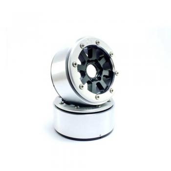 Ruote Metsafil Gear 1.9 Beadlock Nero/Argento