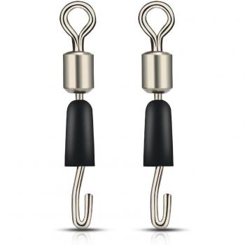 TIANNSII 50pcs Fishing Swivels for Boat Fishing
