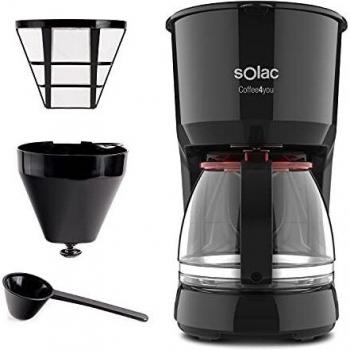 Black 1.5‑Liter Solac Coffee4You Drip System
