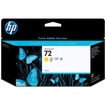 Cartucho HP C9373A Amarillo – 130 ml, compatible con HP DesignJet