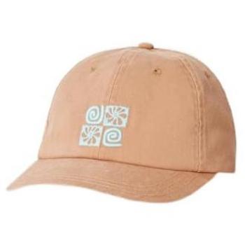 Gorra unisex Rip Curl Celestial Sun 6 Panel color marrón claro