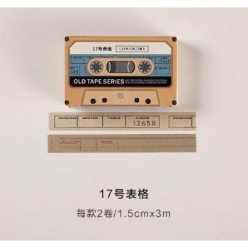 Rollos Washi “Volver a la Escuela” – Conjunto 2 Unidades