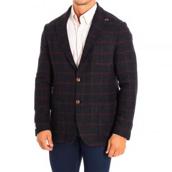 TMJ002 JQ036 Mannen Blazer Regular Fit – Lange Mouwen, Knoopsluiting