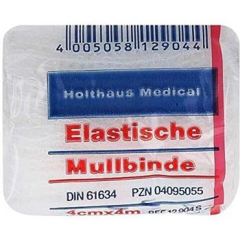 Elastische Mullbinde 4 cm x 4 m