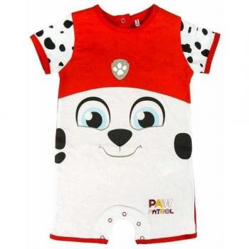 Artesania Cerda Baby-Jungen Einteiler Paw Patrol, Weiß, One Size