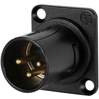 Conector de Montaje Neutrik NM3MD-B