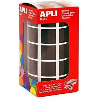 APLI ROLLO GOMETS CUADRADO 20 mm NEGRO
